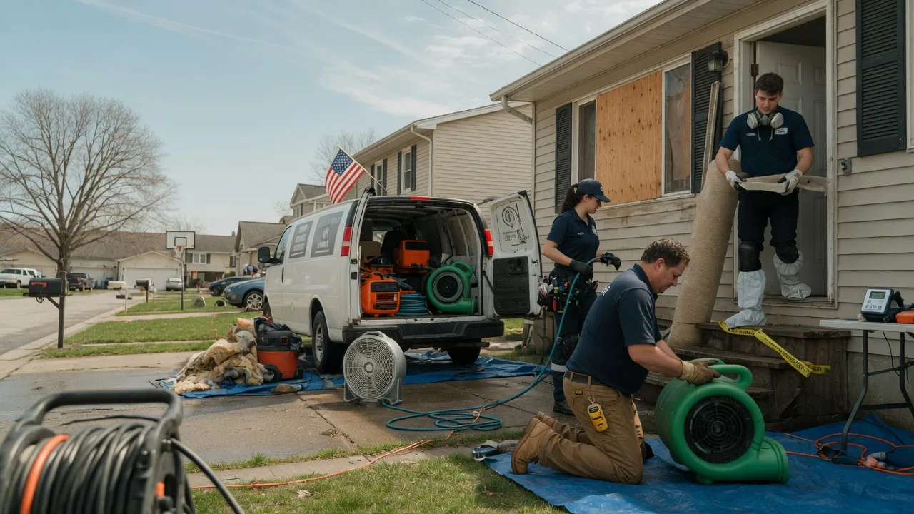 Water Damage Restoration in Melrose, LA near me
